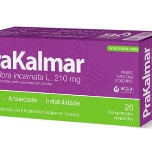 Passiflora - Prakalmar 210mg 20 Comprimidos
