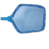 Peneira De Metal Para Piscina Sem Cabo 48x32cm Azul E Branco