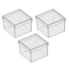 Caixa Acrilica 4x4cm C/10 Cristal - Crisplastic