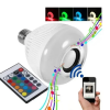 Lampada Led Com Som Bluetooth E Controle De Luz Colorida 6w