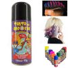 Spray Preto Cabelo Lavável 120ml 70gr Festa Aniversário