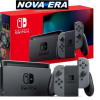 Nintendo Switch - Cinza - Novo Modelo V2 - Duração Maior Da Bateria