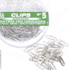 Clips Prata Banhado Nº 5 Iara - Caixa Com 150 Un.