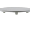 Tabuleiro Para Bolo Redondo Em Mdf - 20 Cm - Branco