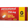 Paracetamol 750mg Com 20 Comprimidos