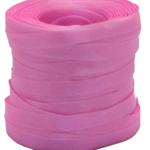 Fitilho Plástico 0,5 Cm X 50 M - Rosa