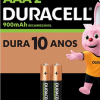 Pilha Recarregável Duracell Aaa 900mah - Bt 2 Un