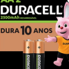 Pilha Recarregável Duracell Aa 2500mah - Bt 2 Un