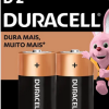 Pilha Alcalina Grande D - Bt 2 Un