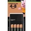 Carregador Duracell Para Pilha Recarregável Aa/aaa, Com 4 Pilhas