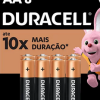 Pilha Alcalina Duracell Pequena Aa - Bt 8 Un