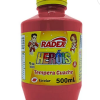Tinta Guache Heróis, Vermelho 500ml, 2904, Radex - Po 1 Un