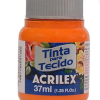 Tinta P/tecido Fosca 37ml Laranja 04140 Acrilex Pt 1 Un