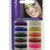 Tinta Facial Com 10 Cores, - Bt 1 Kt