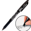 Caneta Escreve E Apaga Frixion 0,7mm Esferográfica Preta Bt 1 Un