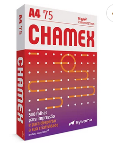 Papel Sulfite A4 75g 210mmx297mm Pt 500 Fl