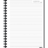 Caderno Capa Pp Espiral Cambridge Definit 179x240 80 Folhas Preto
