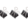 Binder Clips Preto 25mm Com 12 Unidades