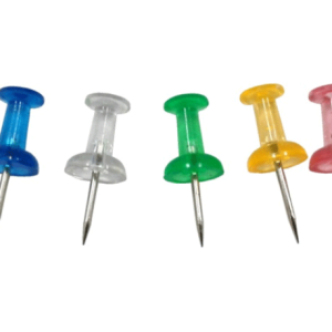 Alfinetes Para Mapa Colorido Transparente 40 Unidades