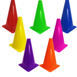 Cone De Plástico Rígido 23cm