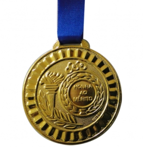 Medalha Gedeval Média Ouro 44mm