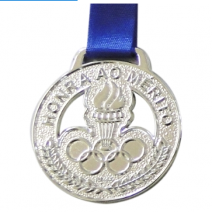 Medalha Rema Pequena Prata 36mm
