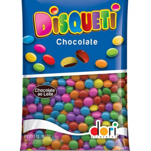 Confeito Chocolate Disqueti 1,010g Dori