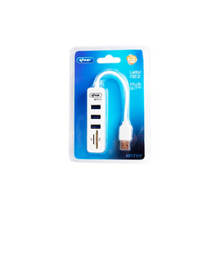 Hub Usb 2.0 3 Portas Kp-t117 - Knup