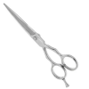 Tesoura Inox Barbeiro Fio Navalha