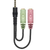 Cabo De áudio Para Headset P2/p3 Aavgp3 Elg Cx 1 Un