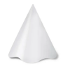 Chapéu De Aniversário Branco 08 Unidades