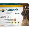 Antipulgas Simparic 120 Mg Para Cães 40,1 A 60 Kg - Zoetis