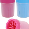 Copo Limpador De Patas Limpa Pata Patinha Suja Em Silicone Para Cão Cachorro Gato