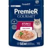 Ração úmida Premier Gourmet Para Gatos Sabor Atum E Arroz Integral 70g
