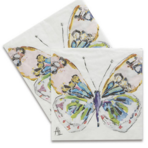 Guardanapo De Papel Decoupage 20 Unid. Farfalla