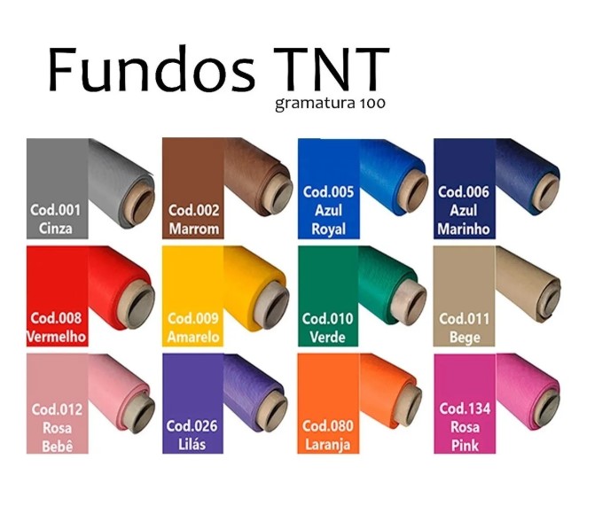 Fundo Infinito Fotográfico Tnt Colorido