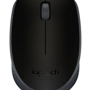 Mouse Sem Fio Logitech M170 Com Design Ambidestro Compacto, Conexão Usb E Pilha Inclusa - Preto Cx 1 Un
