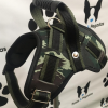 Peitoral Coleira Cachorro Médio Grande Porte Labrador Pitbull Pastor Alemão Fila Guia Super Resistente Camuflado