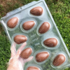 Forma Ovo Páscoa Silicone  Especial 3 Partes Para Chocolate