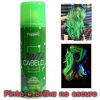 Spray De Cabelo Neon Verde Brilha No Escuro Com Luz Negra Fluorescente Colorido