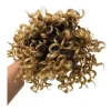 Puff Lindo Aplique Ombre Mel Cacheado Coque Afro