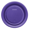 Prato 15cm Roxo Perolado - 10 Unidades