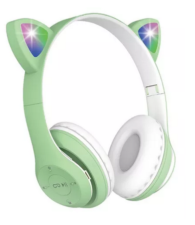 Fone Gatinho Sem Fio Led Bluetooth Infantil Orelha Gato Cat Cor Verde -  Fornecedor Dropshipping Nacional - Revenda Sem Dinheiro São Paulo SP - Loja  Dinka