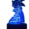 Luminária Decorativa Abajur Led Sonic Personalizada Com Nome