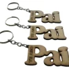 30 Lembrancinhas Chaveiro Dia Dos Pais Super Pai Em Mdf Cru