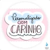 100 Etiquetas Adesivo Redondo 3x3cm Frases Prontas