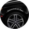 Adesivo Livrai-me De Todo Mal Amém! Curvado Paralama Carro