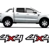 Kit Adesivo Lateral 4x4 Ranger 2014 2015 2016 2017 2018 2019