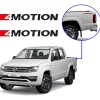 Adesivo Volkswagen Amarok 4motion Lateral 2 Unid 2017 A 2021 Cor Preto-vermelho