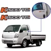 Par Adesivo Lateral Emblema Porta Kia Bongo K2500 Tci Cor Transparente